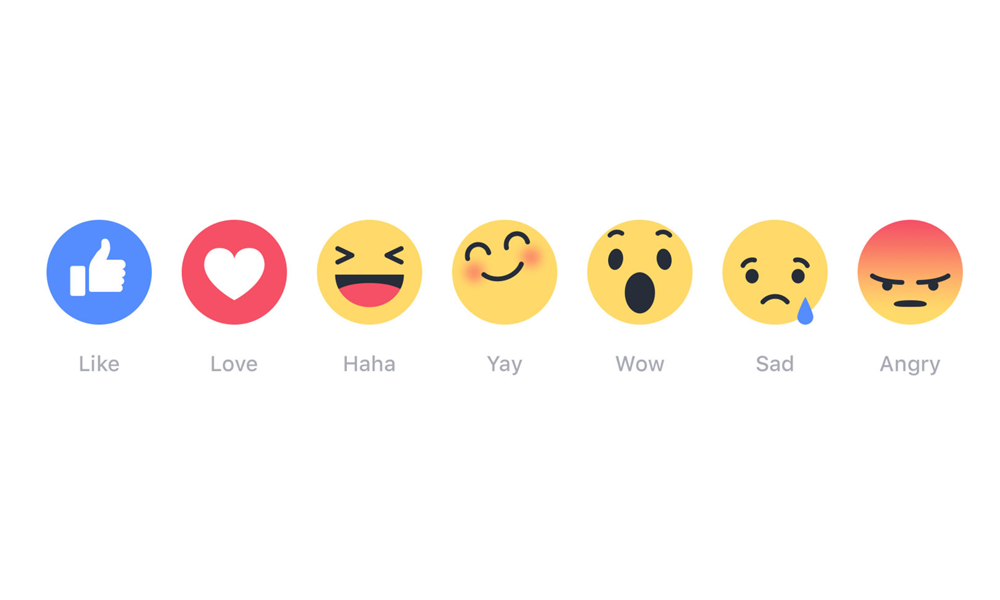 Facebook prueba 6 nuevas alternativas al botón «Me Gusta»