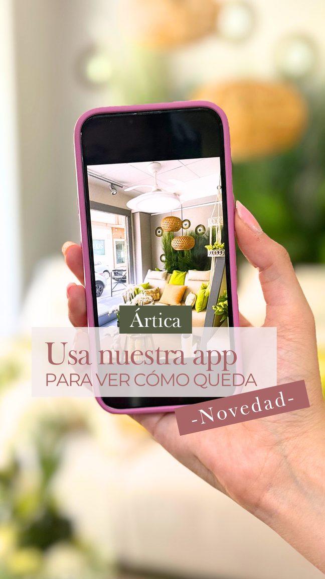Ártica: usa nuestra app para ver cómo queda el ventilador en tu casa