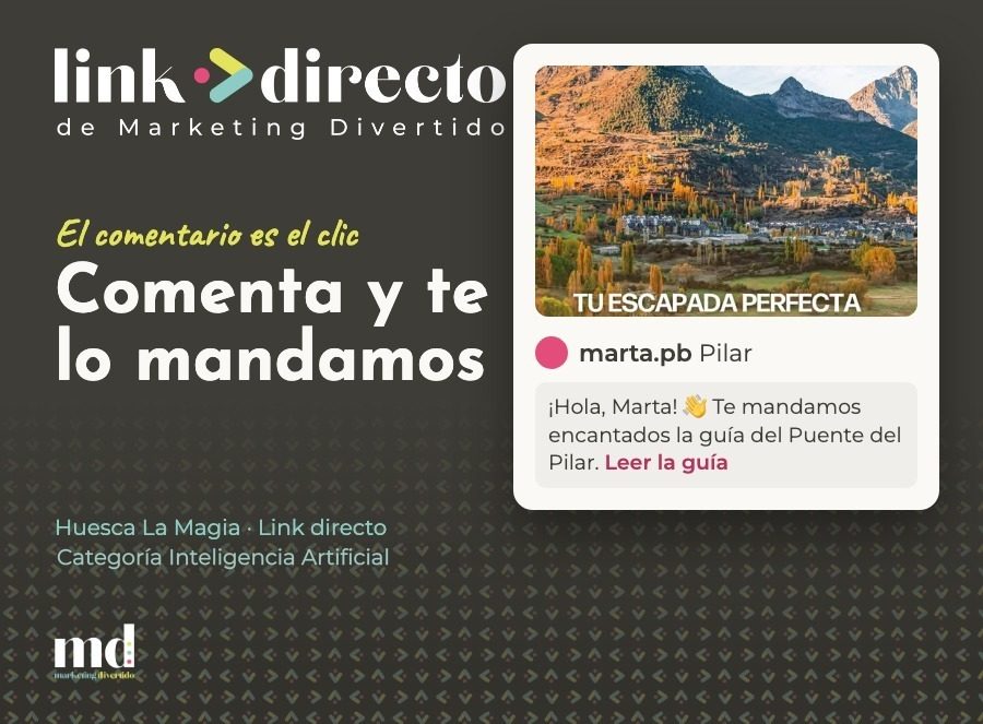 Link Directo en Huesca La Magia: comenta y te lo mandamos. Nominado a los Premios Agripina 2026 en Inteligencia Artificial